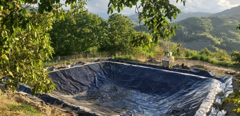 Laghi artificiali di accumulo e riciclo acque